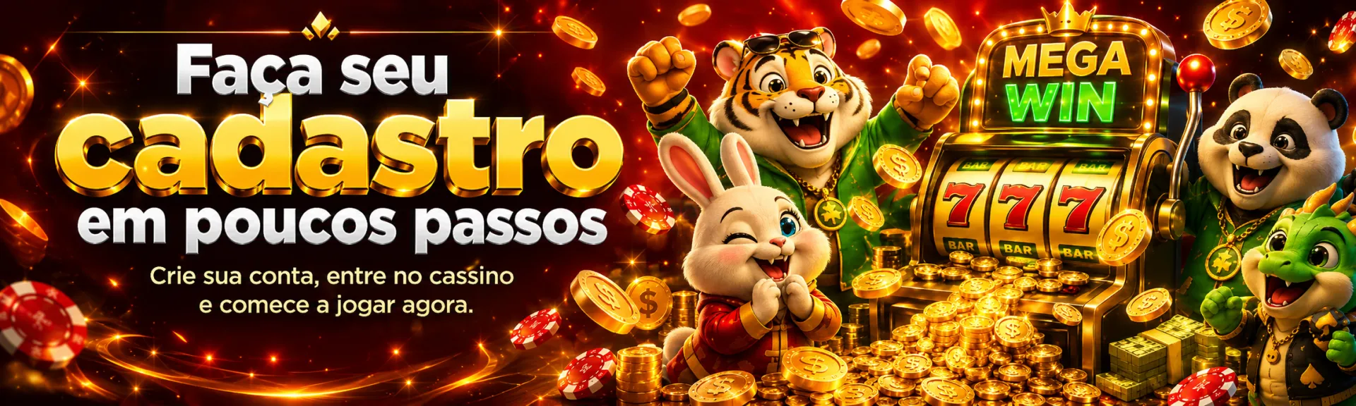 Banner de cadastro usado em uma casa da plataforma